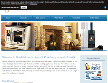 Tablet Screenshot of fire-bricks.com